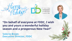 Holiday Message from the FDDC